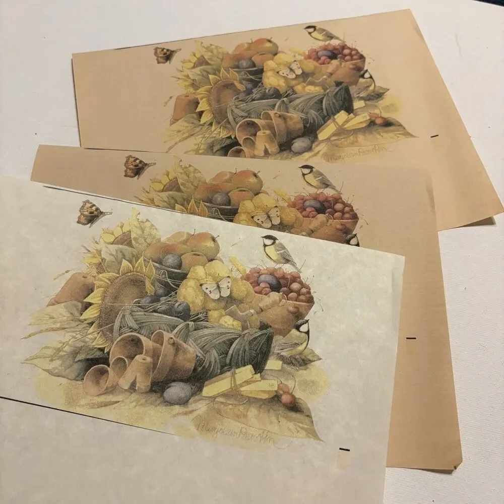 13 Mixed Vintage Prints For Scrapbooking Art Journaling Decoupaging Crafts